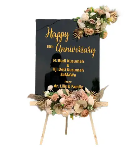 Papan Bunga Akrilik Gentingsari